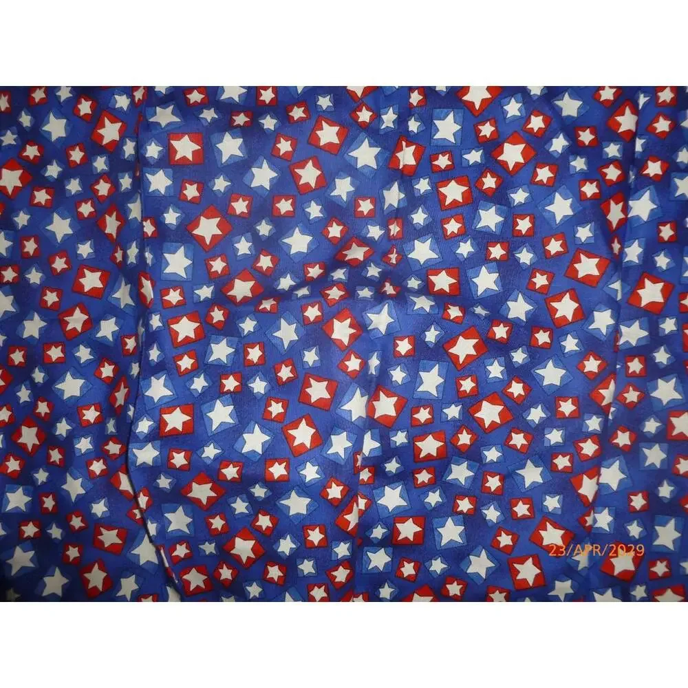KAUFMAN Fabric - PATRIOTS  by the HALF Yard Cotton‎ Independence Day